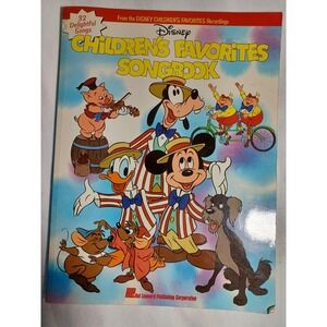 Disney Children's Favorites Songbook 32 Songs Piano Vocal Hal Leonard Vintage